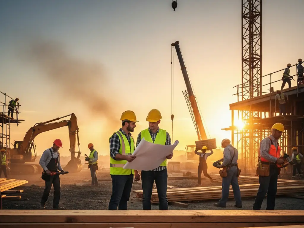 7 Jenis Pekerjaan Kontraktor Bangunan dari Struktur Hingga Finishing