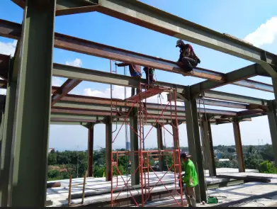 Jasa konstruksi baja WF Terbaik di Wilayah Jimbaran Bali