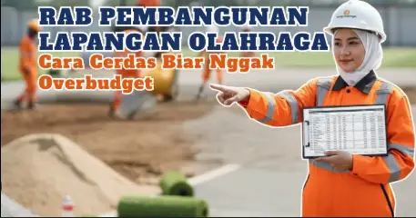 Cara Menghitung Biaya Pembangunan Lapangan Olahraga Dengan Struktur Baja WF
