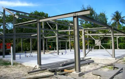 Jasa konstruksi baja berat di bali